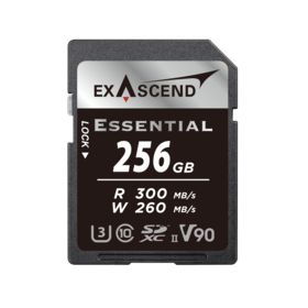 Karta ExAscend SDXC Essential V90 256GB [FOTO7]