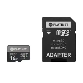 KARTA MICRO PLATINET SDHC16GB 90MB/U3+AD